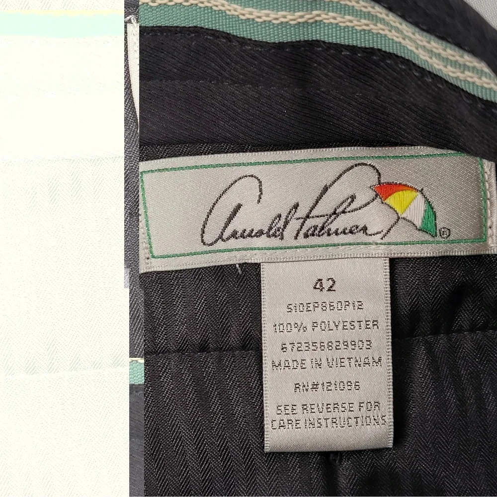 Arnold Palmer Golf Shorts 42 Black UPF 50 Quick Dry Performance NWT Travel